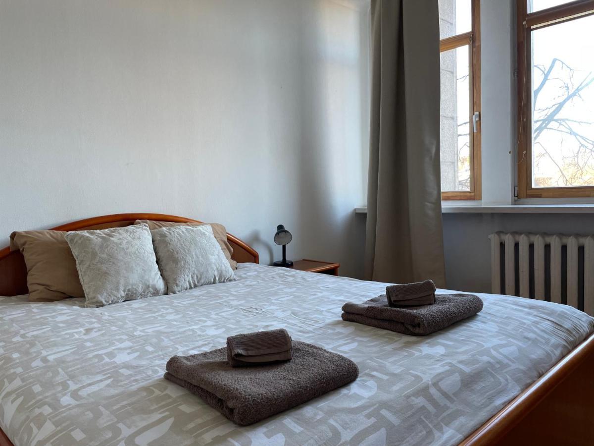 A Cozy Apartment With A Wonderful View Of The River In The Old Town Of Wilno Zewnętrze zdjęcie